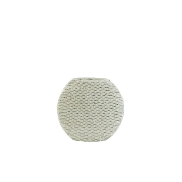 Light & Living Vaas deco 30x12x28 cm MASHABA zand