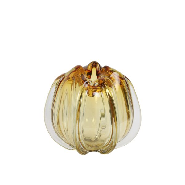 Light & Living Vaas Ø24,5x22 cm MURELA glas amber