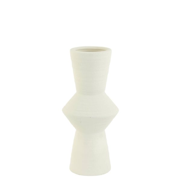 Light & Living Vaas deco Ø18,5x40,5 cm AYLA keramiek crème