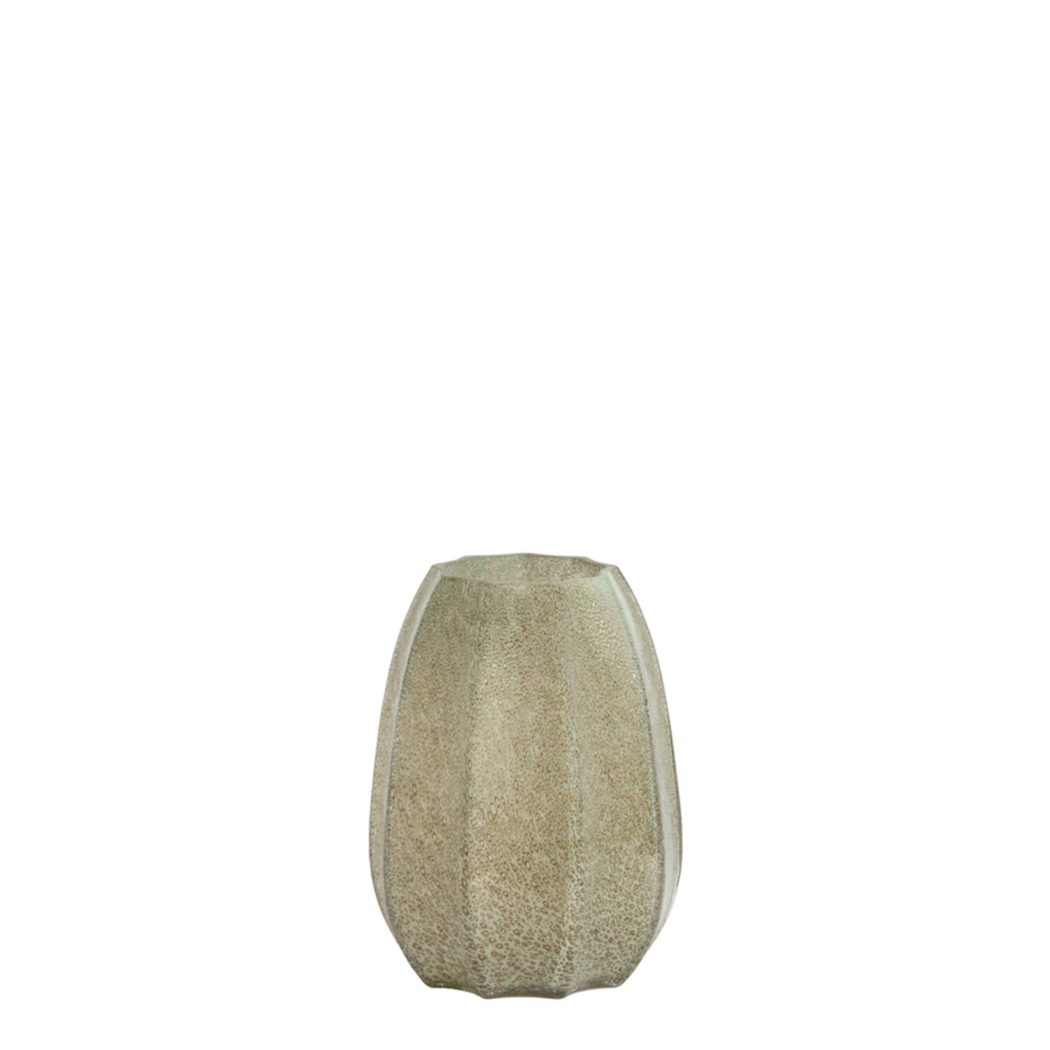 Light & Living Vaas Ø17x23,5 cm BRADLEY glas grijs-groen
