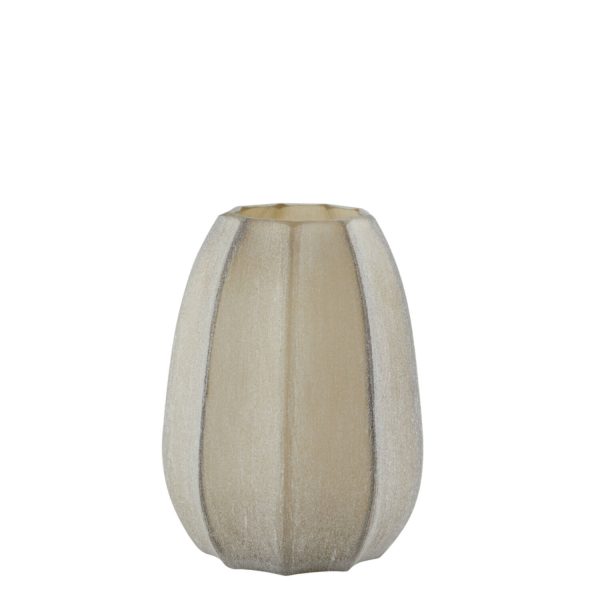 Light & Living Vaas Ø17x23,5 cm BRADLEY glas licht bruin