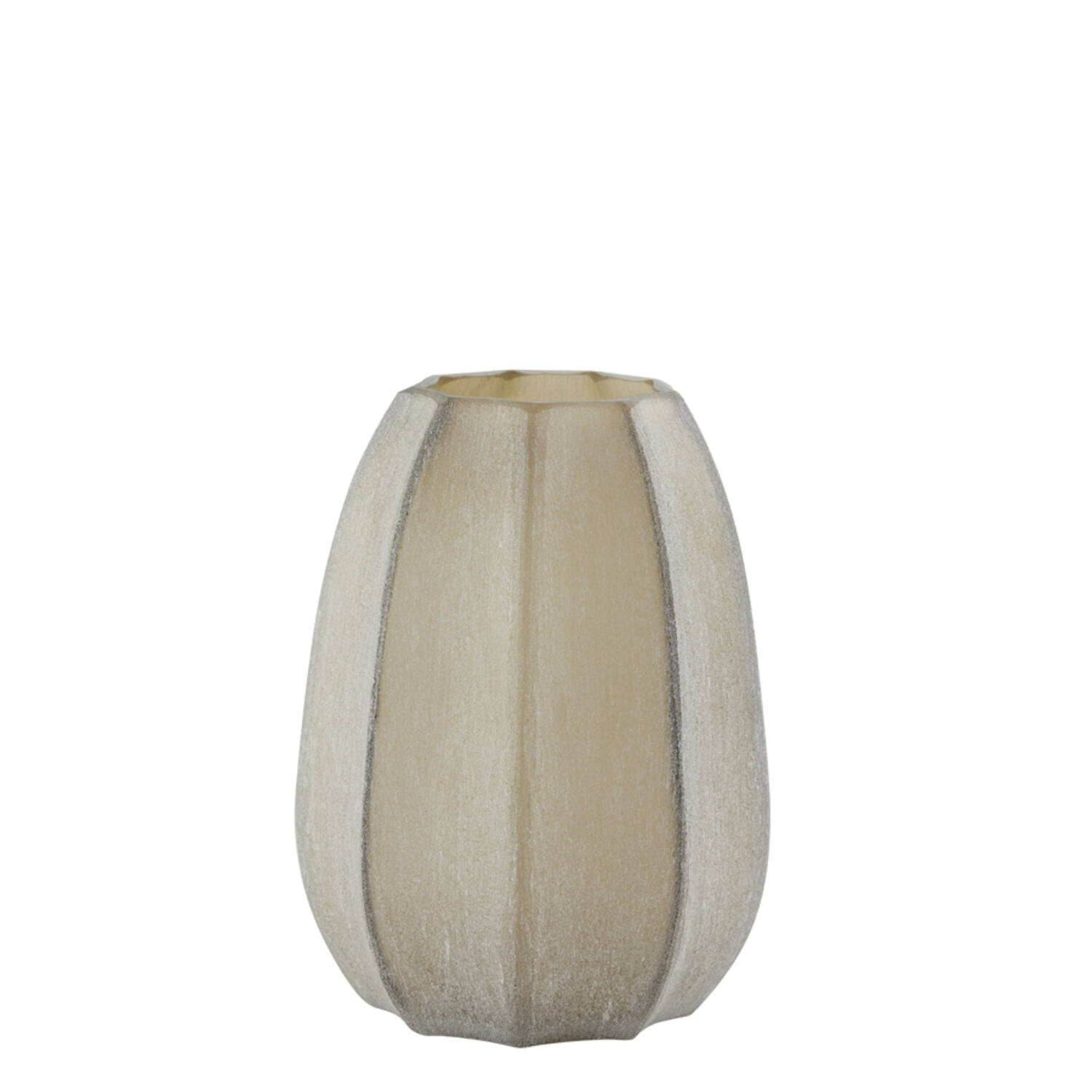 Light & Living Vaas Ø17x23,5 cm BRADLEY glas licht bruin