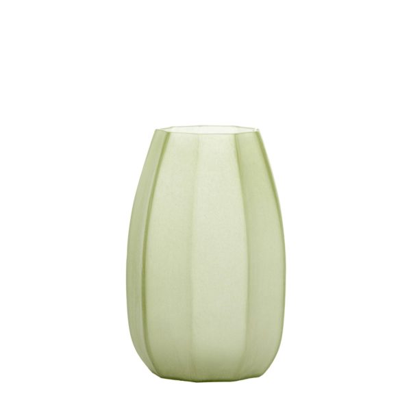 Light & Living Vaas Ø23x38 cm BRADLEY glas olijf groen