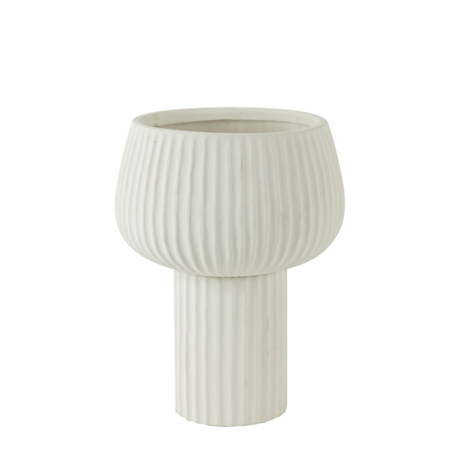 Light & Living Vaas deco Ø27,5x36 cm FEYA keramiek crème