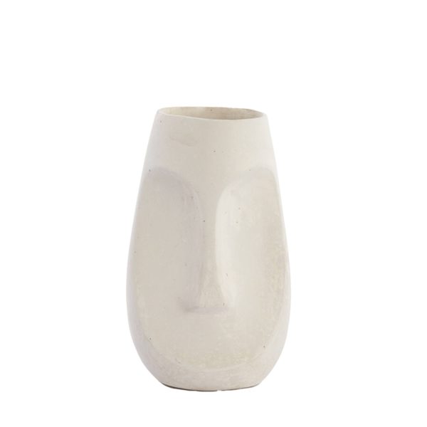 Light & Living Pot deco Ø18x29,5 cm FACE naturel