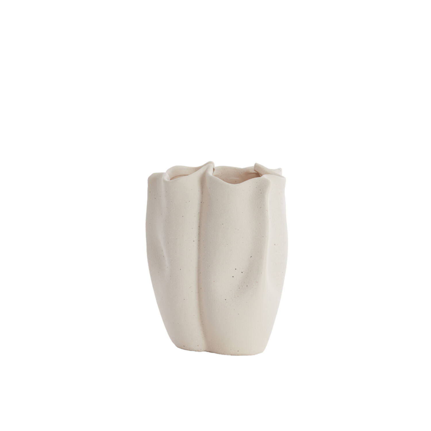 Light & Living Vaas deco 28x27,5x36,5 cm SANGULI keramiek crème