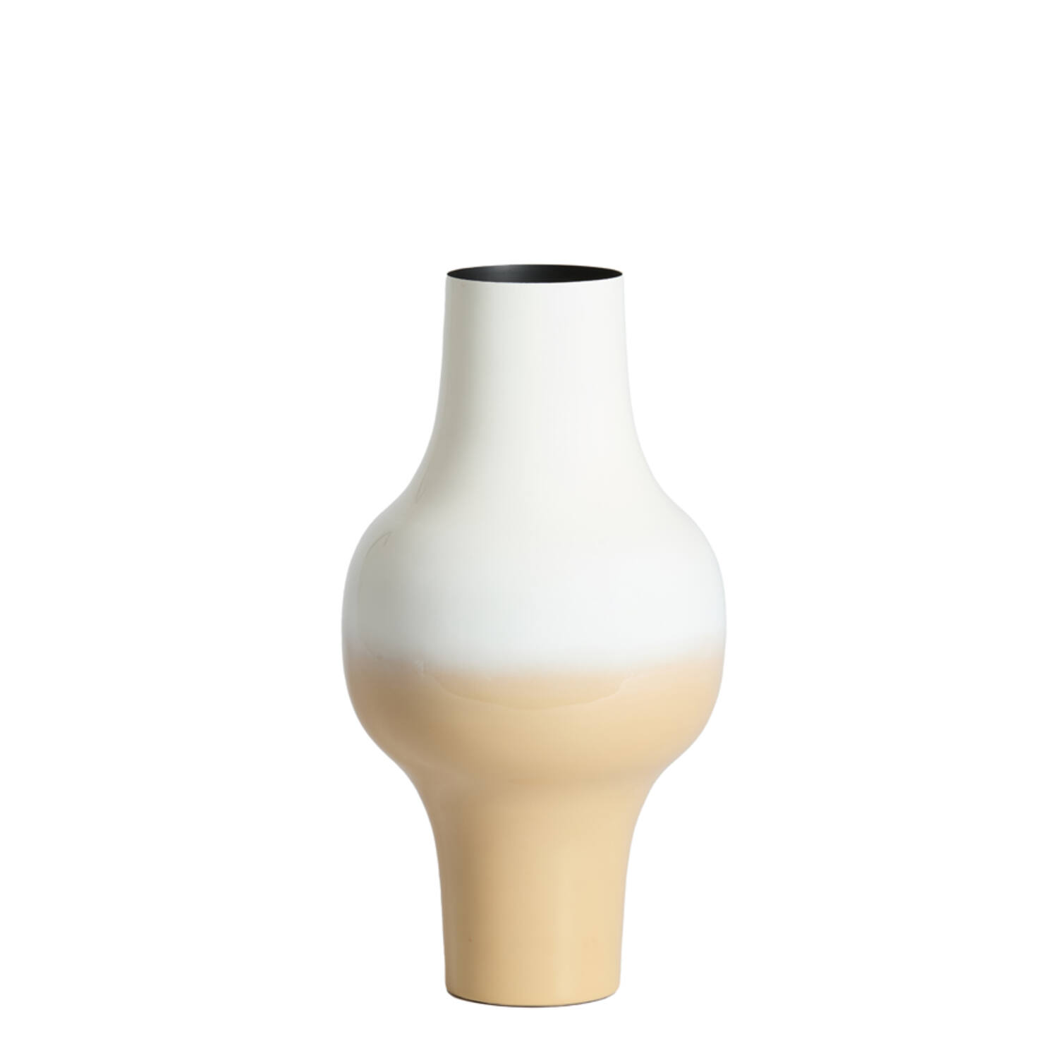 Light & Living Vaas deco Ø22,5x41,5 cm SINDO crème+beige