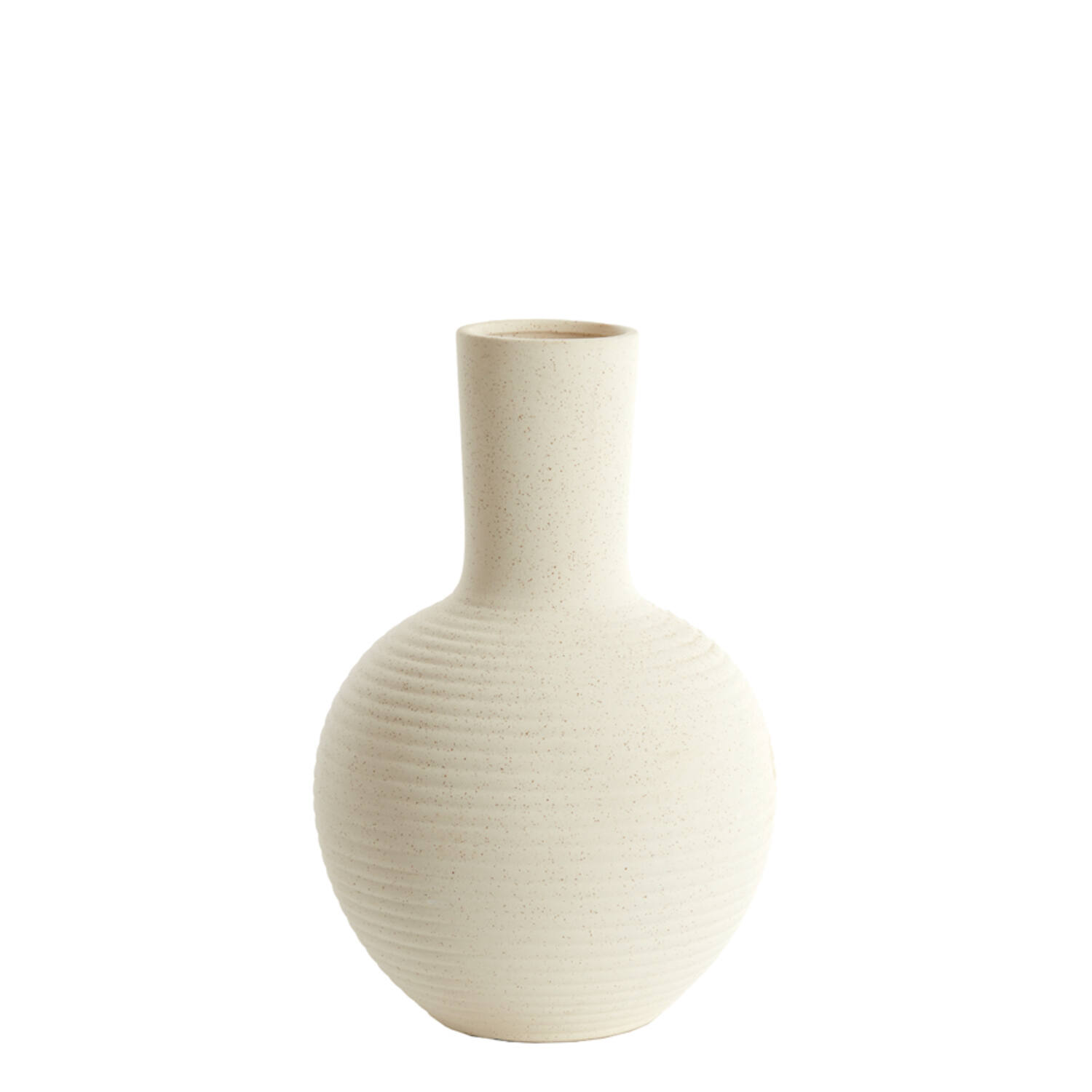 Light & Living Vaas deco Ø28,5x42 cm ULLOA keramiek mat crème