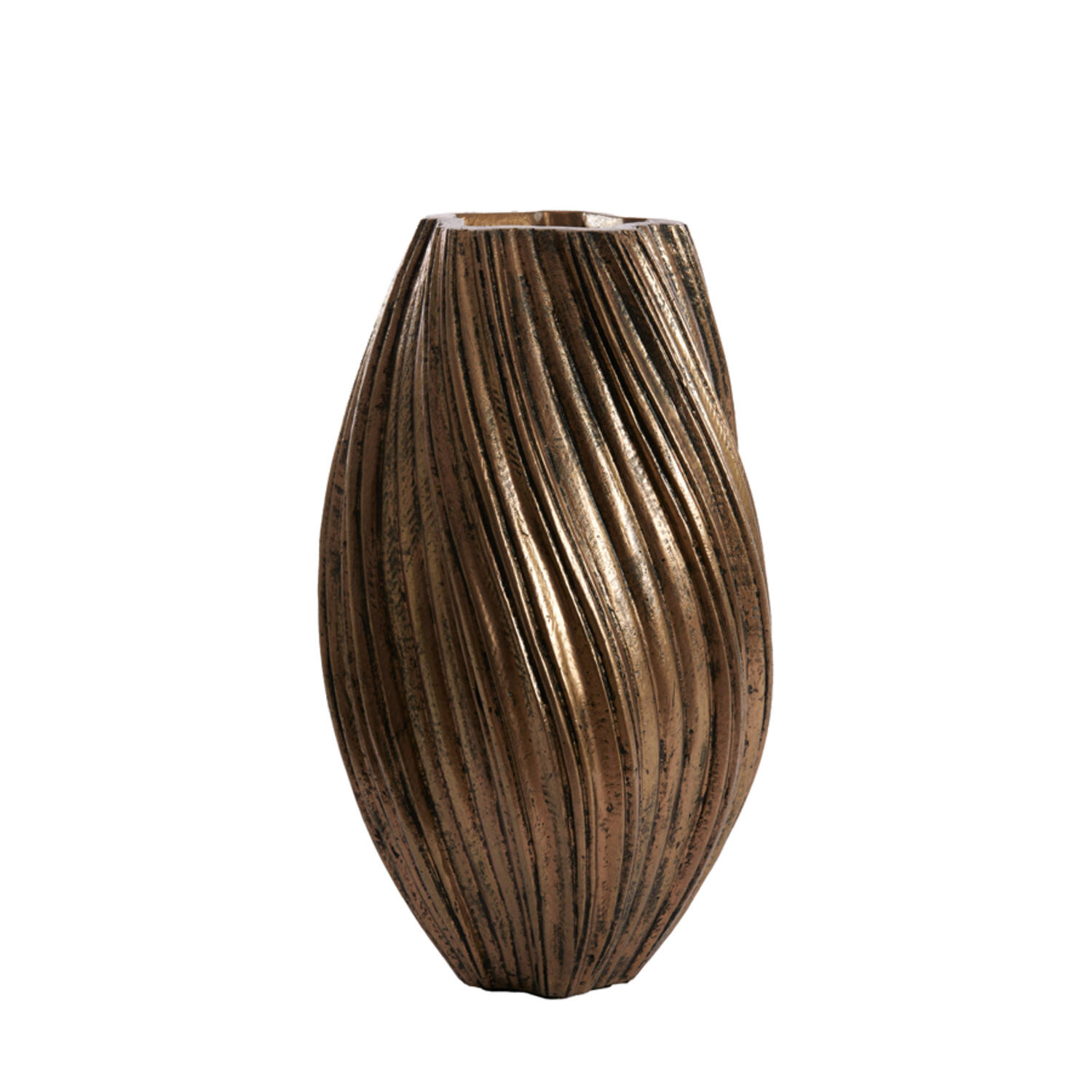Light & Living Vaas deco Ø30x52 cm YATUNG antiek brons