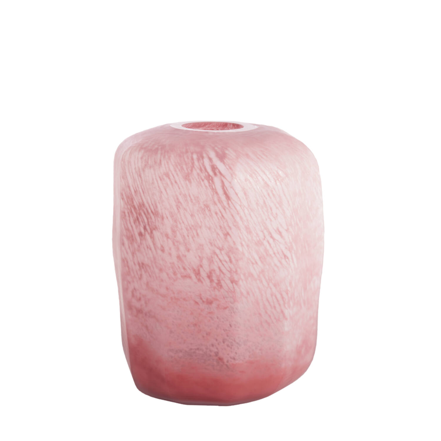 Light & Living Vaas Ø33x42 cm PACENGO glas koraal-licht roze