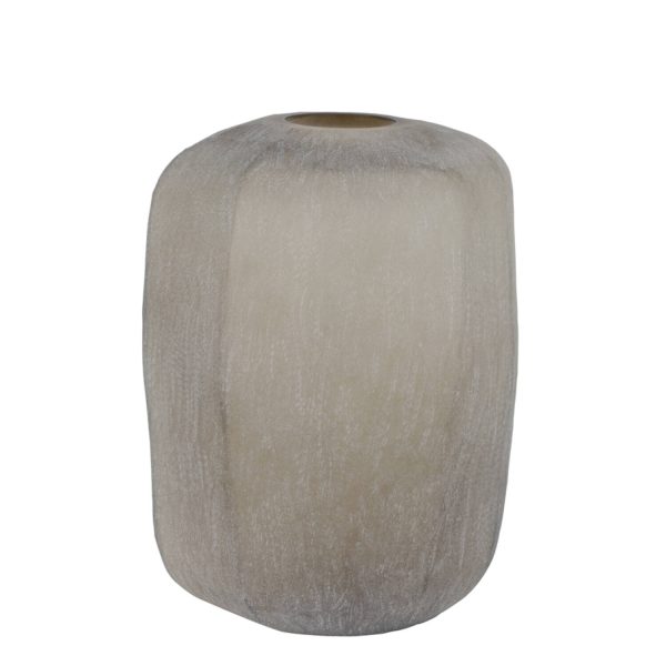 Light & Living Vaas Ø33x42 cm PACENGO glas licht bruin