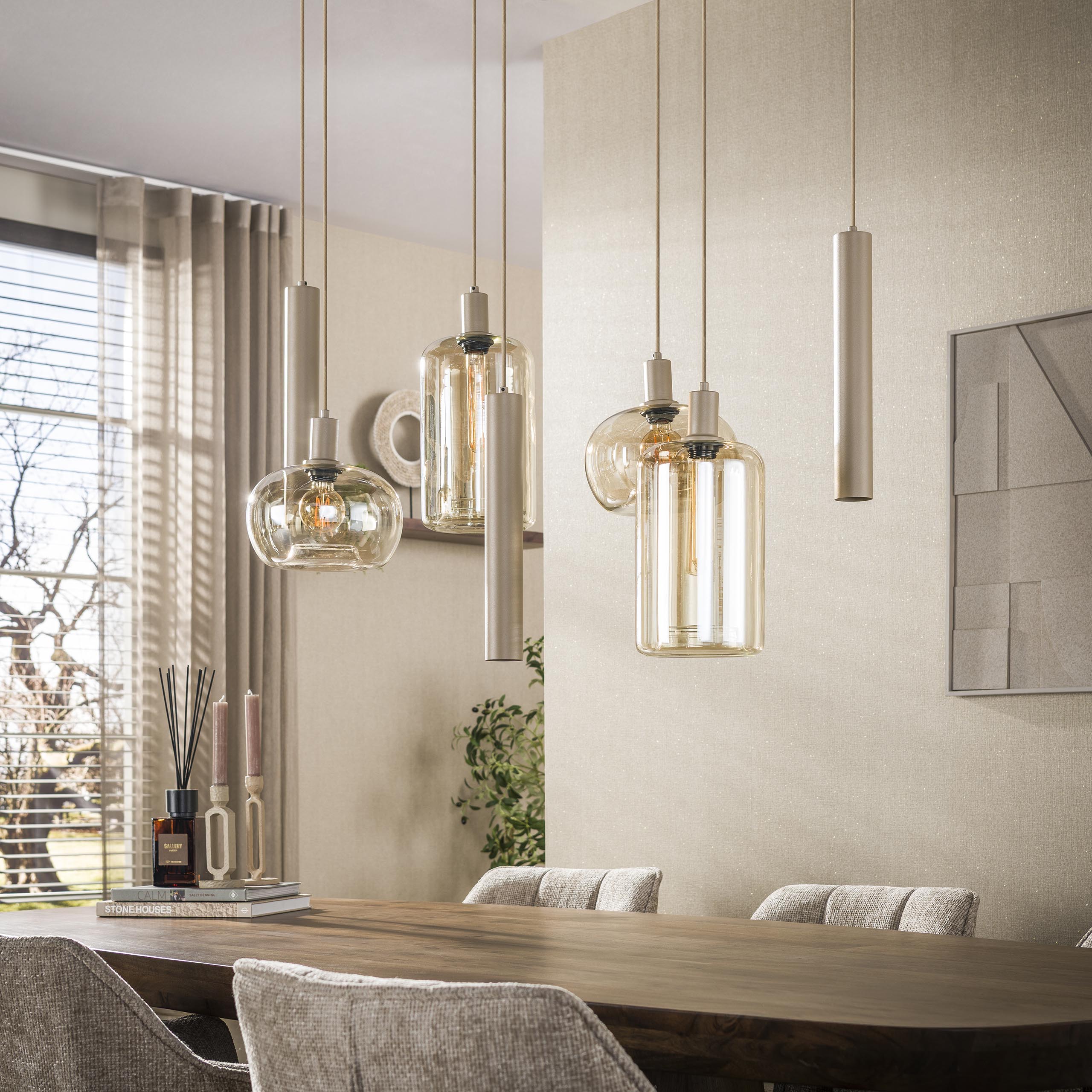 Zijlstra Hanglamp Serene 4+3L