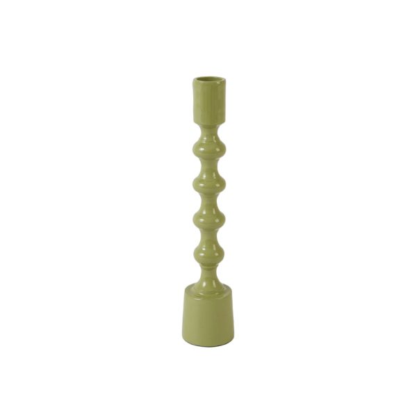 Light & Living Kandelaar Ø4,5x24 cm BABIMO glans licht groen