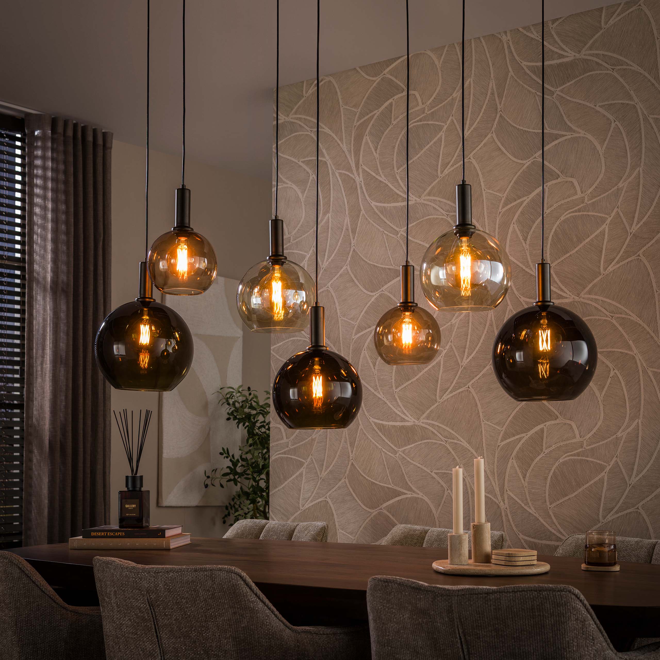 Zijlstra Hanglamp Moka 4+3L
