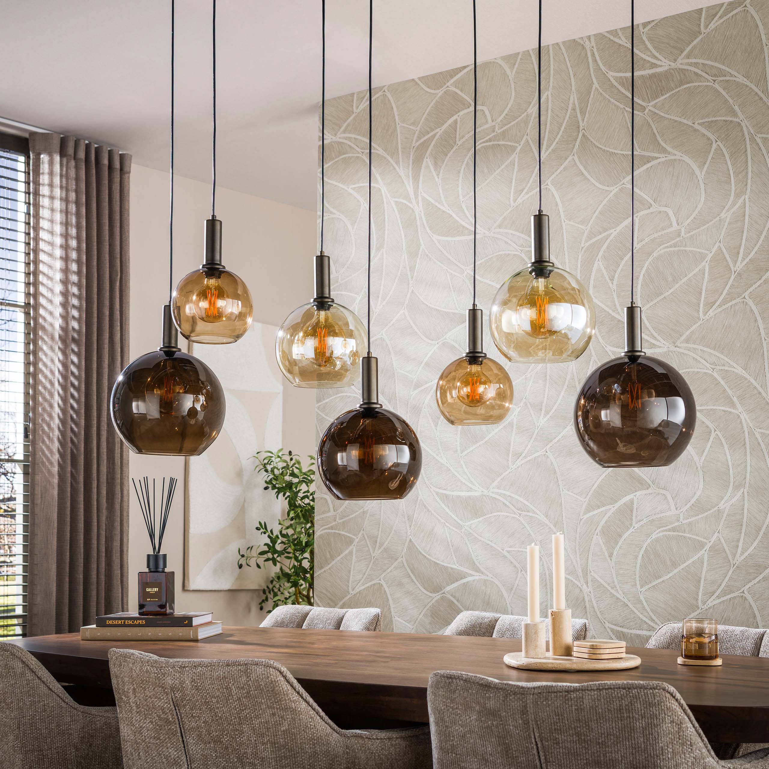 Zijlstra Hanglamp Moka 4+3L