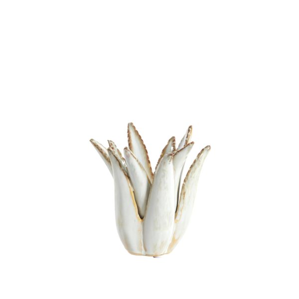 Light & Living Kandelaar Ø11,5x11,5 cm CACTUS keramiek crème