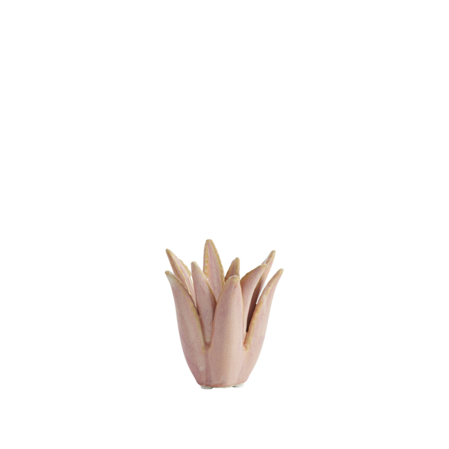 Light & Living Kandelaar Ø11,5x11,5 cm CACTUS keramiek koraal