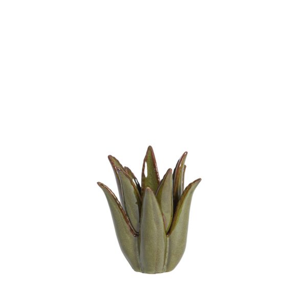Light & Living Kandelaar Ø11,5x11,5 cm CACTUS keramiek donker groen