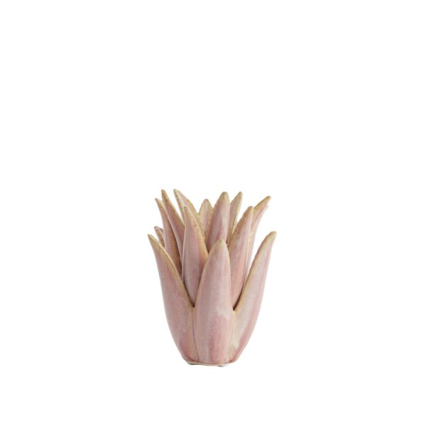 Light & Living Kandelaar Ø13x16 cm CACTUS keramiek koraal