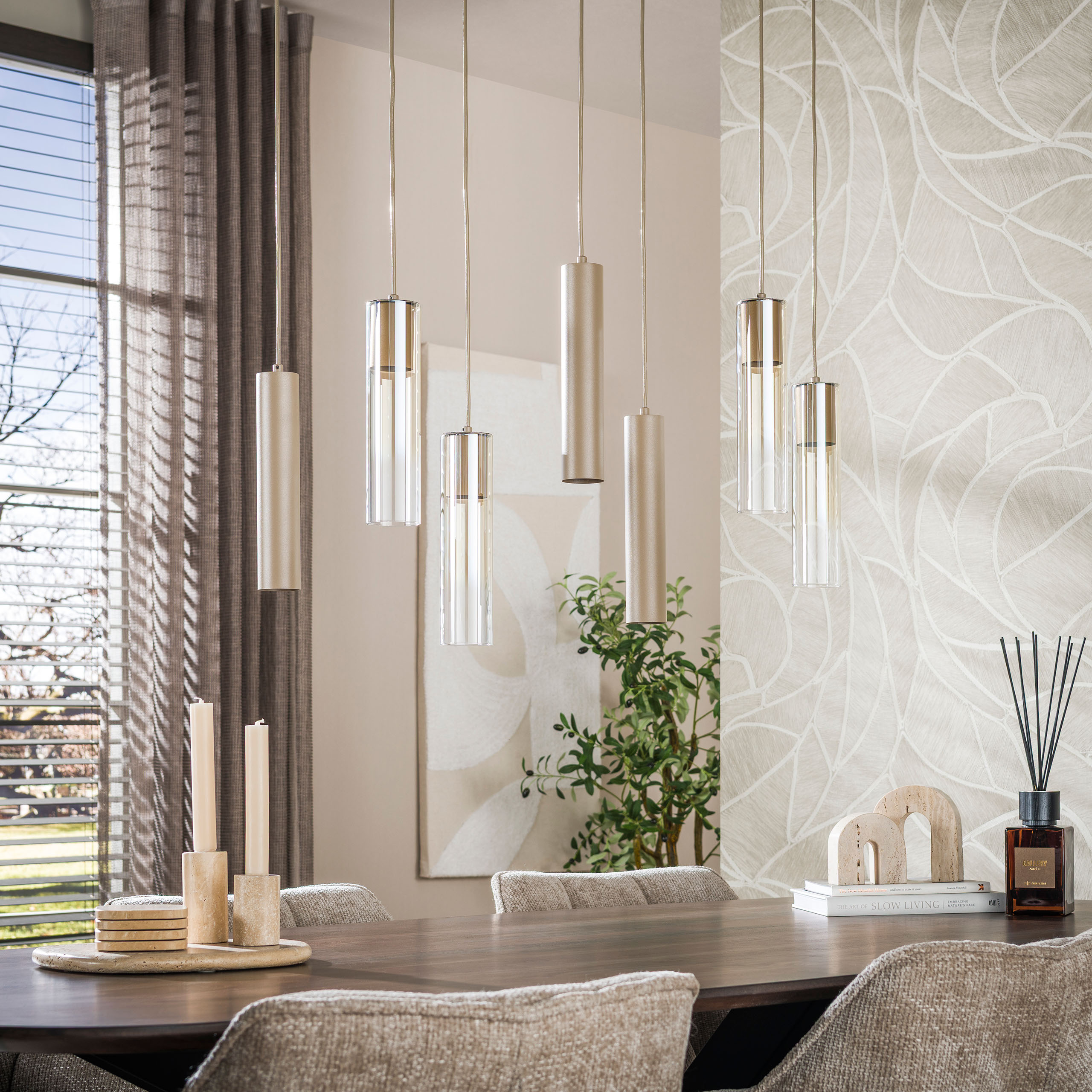 Zijlstra Hanglamp Lungo 4+3L