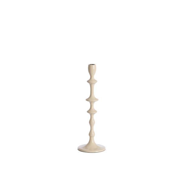 Light & Living Kandelaar Ø12x36 cm VICARI glans crème