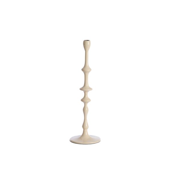 Light & Living Kandelaar Ø14x43 cm VICARI glans crème