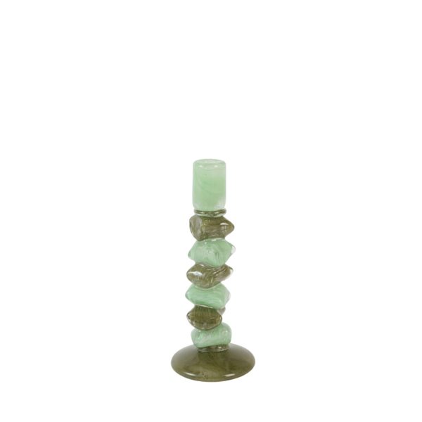 Light & Living Kandelaar Ø11,5x29,5 cm ESTINA mint+groen