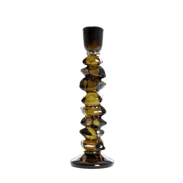 Light & Living Kandelaar Ø11x34 cm ESTIVA glas olijf groen
