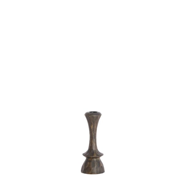 Light & Living Kandelaar 6,5x14 cm CIRILO hout donker bruin