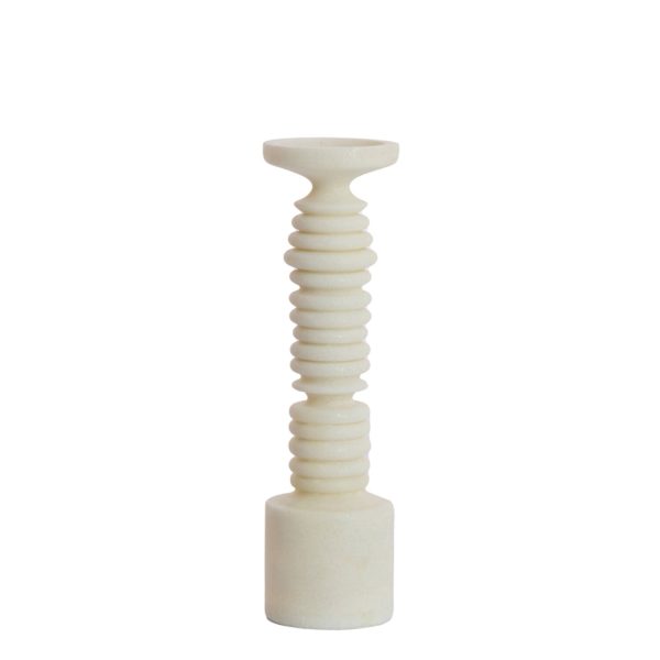Light & Living Kaarsenhouder Ø11x40 cm BOLA beige