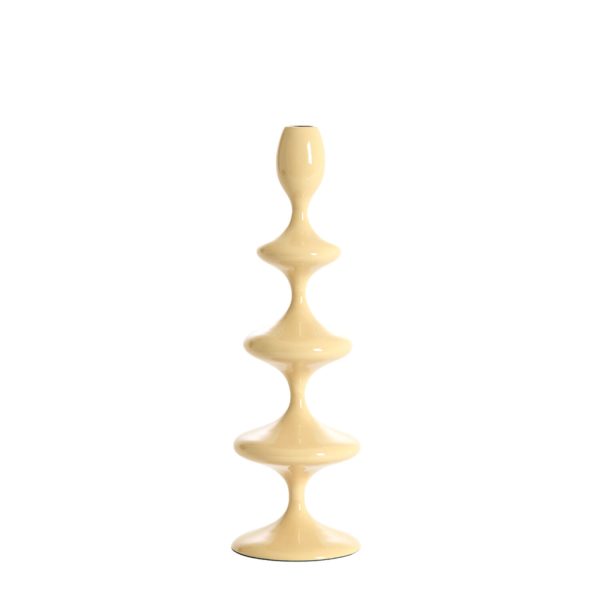 Light & Living Kandelaar Ø10,5x34,5 cm VIREEN glans beige