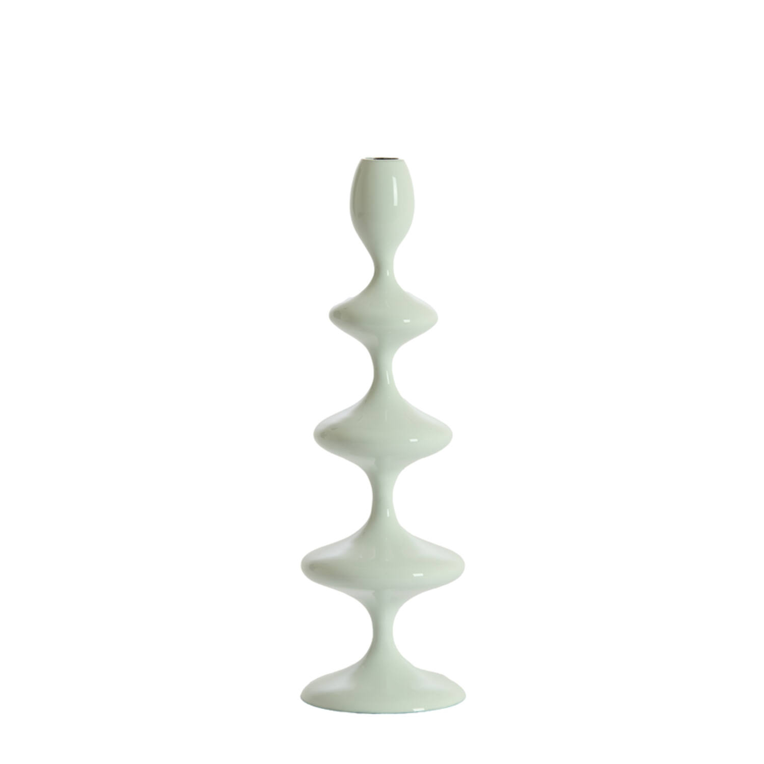 Light & Living Kandelaar Ø10,5x34,5 cm VIREEN glans licht blauw
