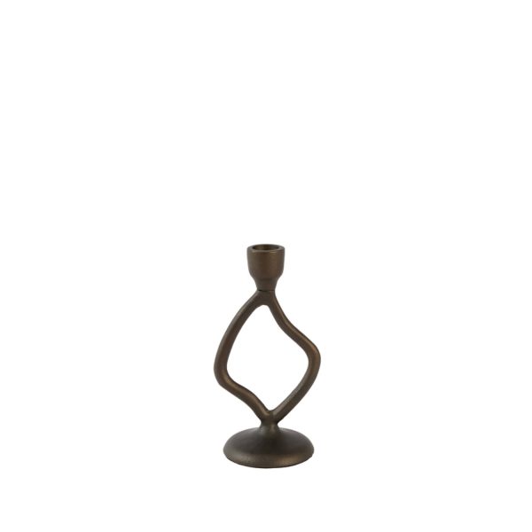 Light & Living Kandelaar 9,5x8x18,5 cm JEZRA mat bruin-brons