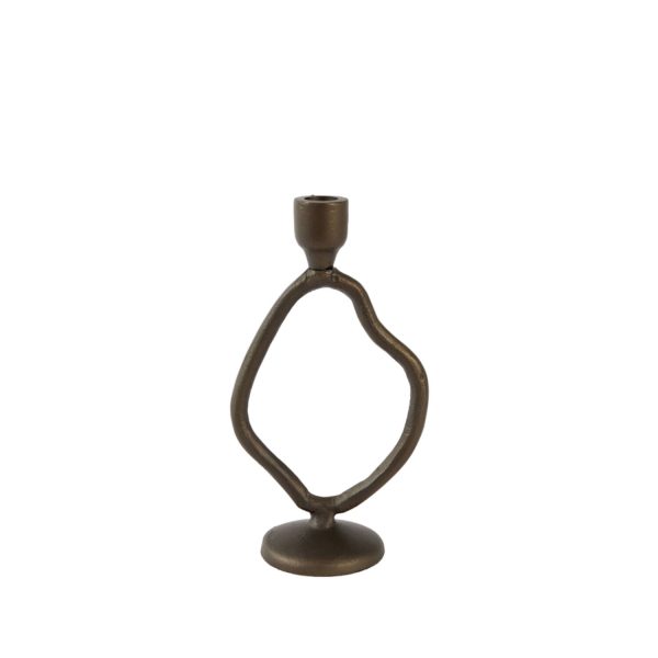 Light & Living Kandelaar 14x9x25,5 cm JEZRA mat bruin-brons
