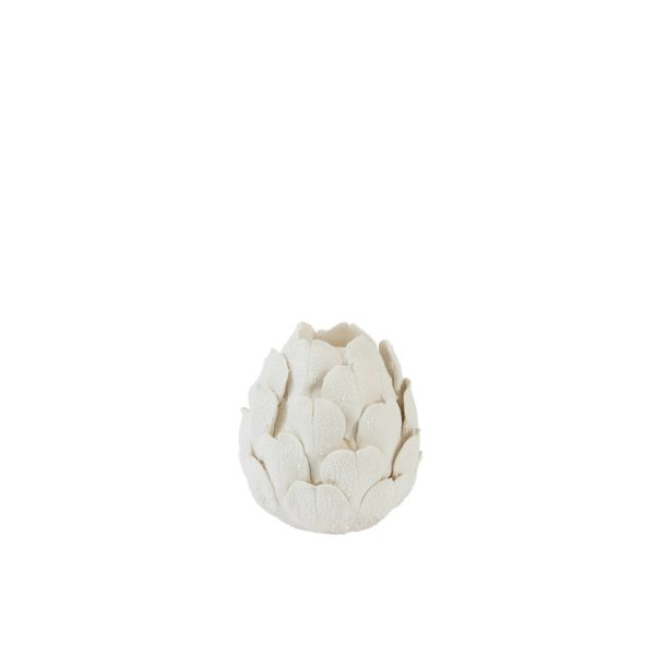 Light & Living Kandelaar Ø14x15 cm CYNARA porselein crème