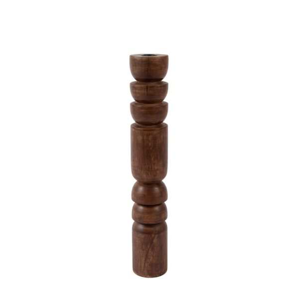 Light & Living Kandelaar Ø7,5x45,5 cm CAZORLA hout bruin