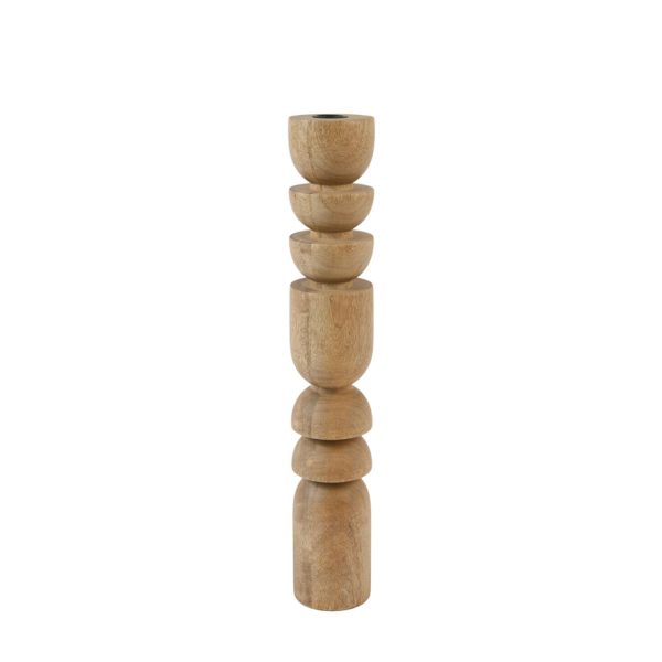 Light & Living Kandelaar Ø7,5x45,5 cm CAZORLA hout naturel