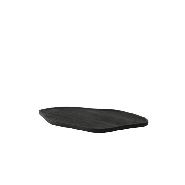 Light & Living Schaal 40x30x1,5 cm RONIA acacia hout mat zwart
