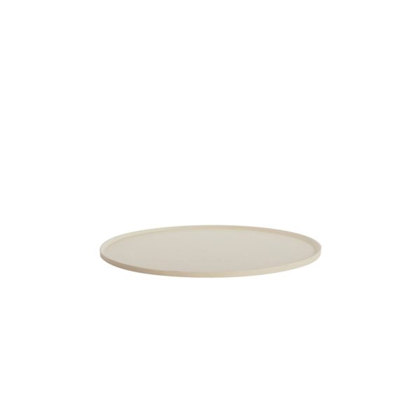 Light & Living Schaal Ø50x1,5 cm MAES crème