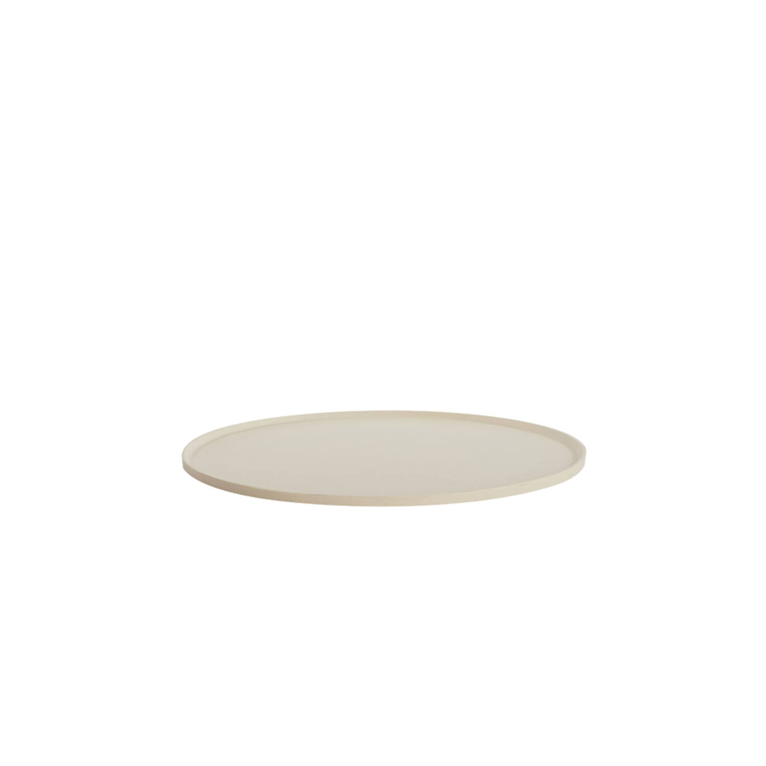Light & Living Schaal Ø50x1,5 cm MAES crème