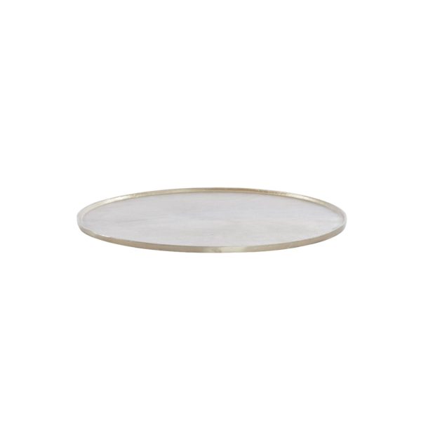 Light & Living Schaal Ø60x1,5 cm MAES licht goud