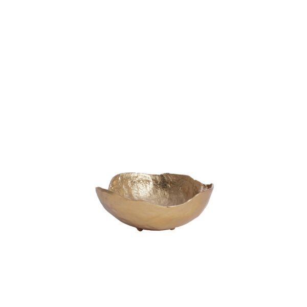 Light & Living Schaal 21x19x8,5 cm HAZAL licht goud