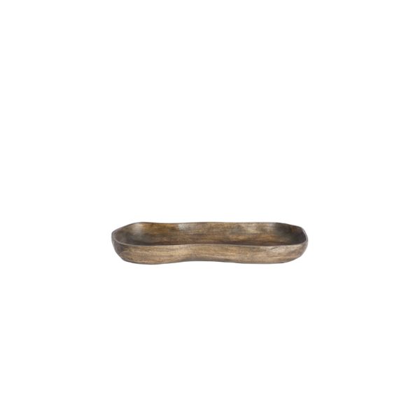 Light & Living Schaal 45x17,5x5 cm BUGABA hout antiek bruin