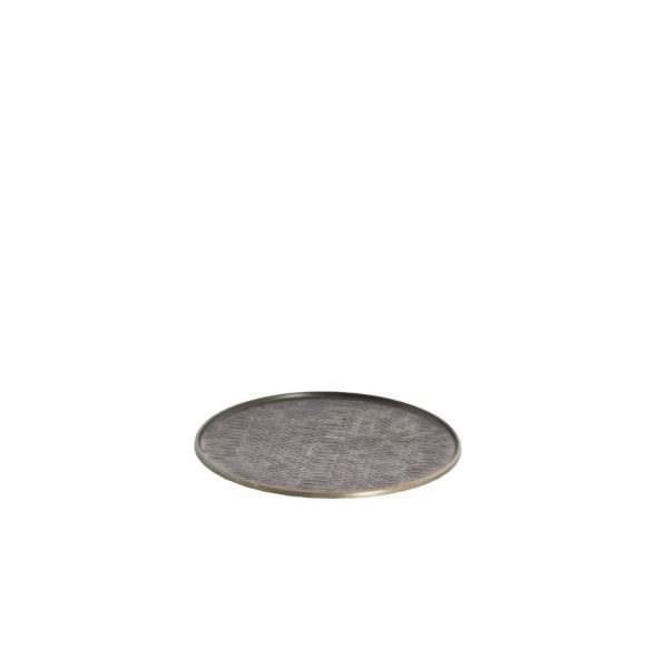 Light & Living Schaal Ø32x1 cm MANAROLA donker bruin-brons