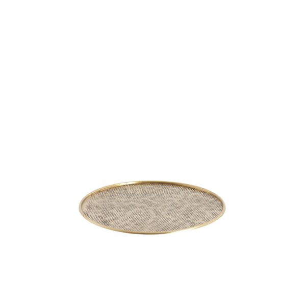 Light & Living Schaal Ø38x1 cm MANAROLA antiek brons