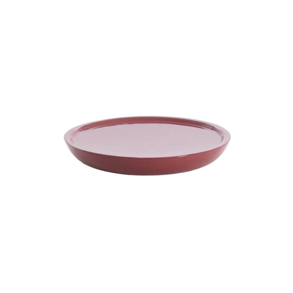 Light & Living Schaal Ø42x5 cm ADA glans bordeaux