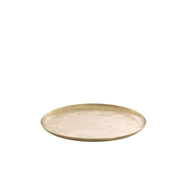Light & Living Schaal Ø49,5x3 cm KROSNA goud