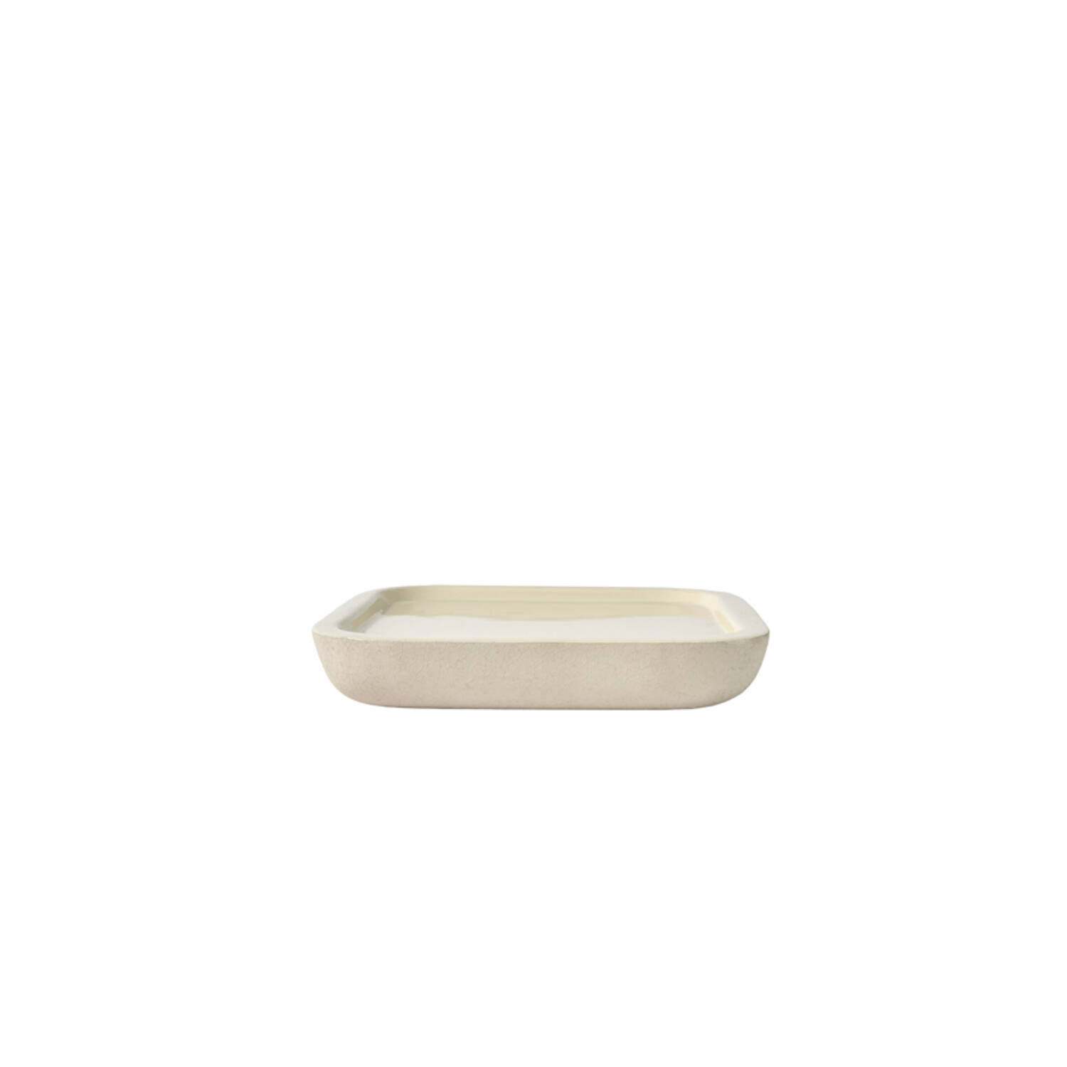 Light & Living Schaal 30x30x5 cm VITCH glans crème+mat crème