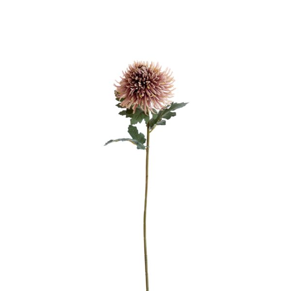 Light & Living Kunstbloem 91x18x10 cm CHRYSANTHEME licht bruin-oud roze