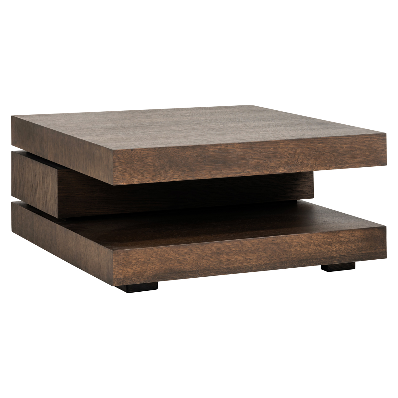 Richmond Interiors Salontafel Oakura brown 90x90